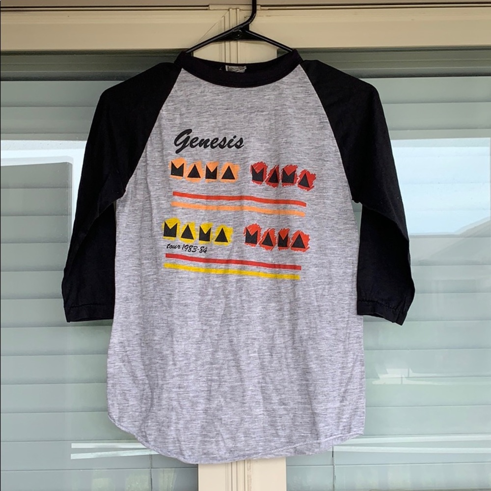 ORIGINAL Genesis Mama Tour Shirt 1983-84